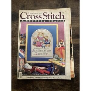 Cross Stitch & Country Crafts, Mar/Apr 89, Craftways Corp, Patterns, Christmas